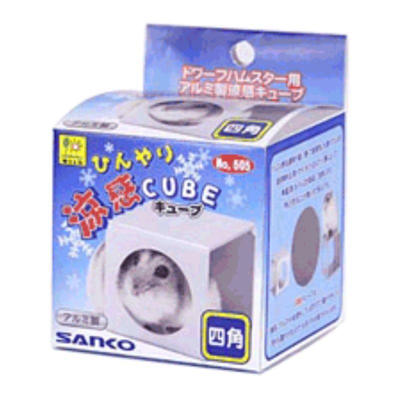 は自分にプチご褒美を 涼感キューブ SANKO 505 小動物 涼感敷材 気持ちいい 避暑 夏 暑さ 対策 ひんやり クール 冷やす ドワーフ ハムスター 三晃商会 SANKO S76 涼感キューブ L