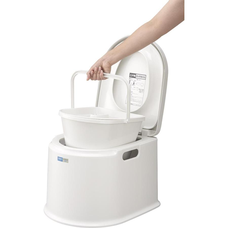 山崎産業 携帯トイレ ポータブルトイレ P型 (簡易トイレ 非常用) tw