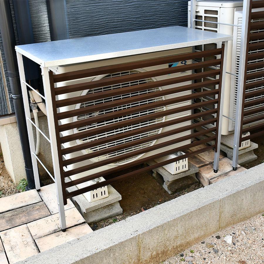 ルーバー室外機カバー A146 日本製 足立製作所 エアコンカバー 室外機