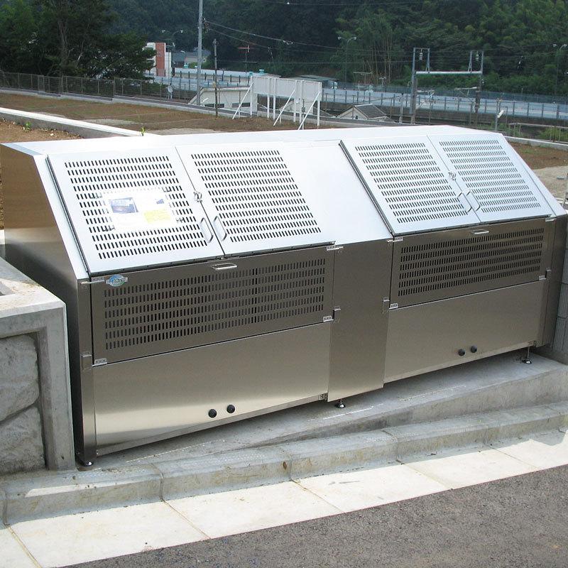 地びたボックス席EM-16 為し終える品 ステンレス鋼製 W240×D85×H110珊 1620L 45Lくず物袋×約36個分 インテリア雑貨-家具、インテリア