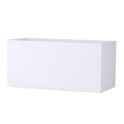バスク プランター 80cm ホワイト 1個セット GA-0280WH 4573276829300 ガーデン プランター ポット 鉢 おしゃれ 店舗 園芸 インテリア