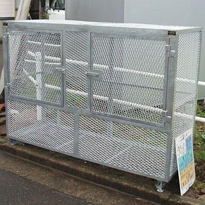 完成品 HTB-15(標準網目) 開き扉×2枚 W186×D62×H131.5cm 1200L 45Lごみ 