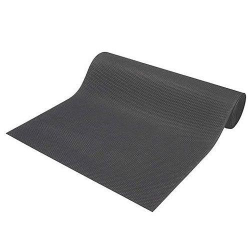 エコマット Tタイプ(1m×5m) 厚み約6mm ゴム製 滑り止めマット 床保護 通路の防音 防振 屋外使用可 業務用玄関マット 工場 工事現場 ビル ミヅシマ