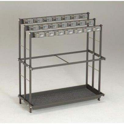 傘立て　【1月21日までの掲載】 鍵付き傘立て K-21D 21本立 幅86.5×奥行36.5×高さ91.8cm スチール製