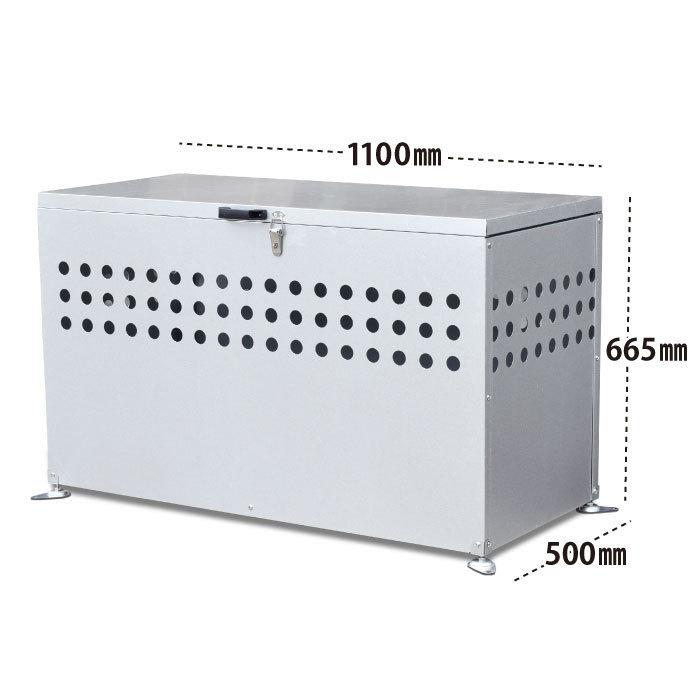 □中古品 大型ごみ箱 横1100x奥850x高1250mm 動作問題なし 店舗 