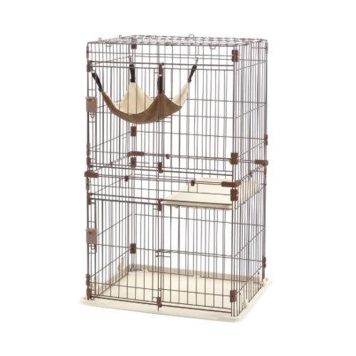 個人宛配送可 リラックスキャットサークルS 72×61×H111cm 猫 サークル ケージ リッチェル tw