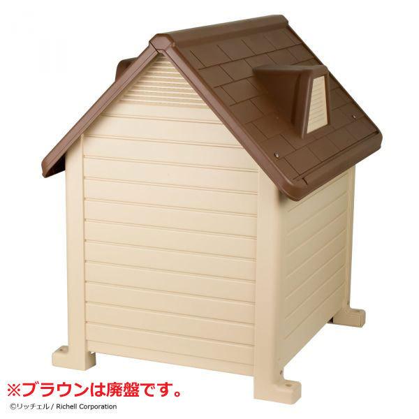 リッチェル - 人間宛送りとどける可 愛玩動物住み処 DX-580 真っ黒い緑であること 69.5×84×H87糎 超小型犬・小型犬・中型犬用 体量引き合い20kg以下 犬掘っ建て小屋 可塑性物質製 ri_tw