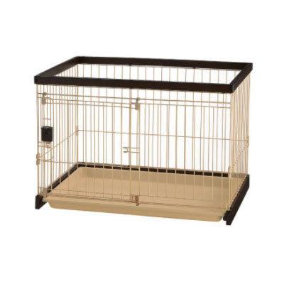 法人宛専用 木製お掃除簡単ペットサークル 90-60(87×61×H60cm)(配送先名に会社名や店舗名必須・個人名のみ配送不可)リッチェル