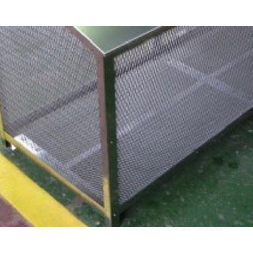 完成品 ゴミBOX FH-120M ステンレス製 W120×D65×H85cm 575L 45Lごみ袋約12個 約8世帯 生ゴミ収納BOX ワンニャンカア 大型ゴミ箱業務用 ゴミストッカー_2