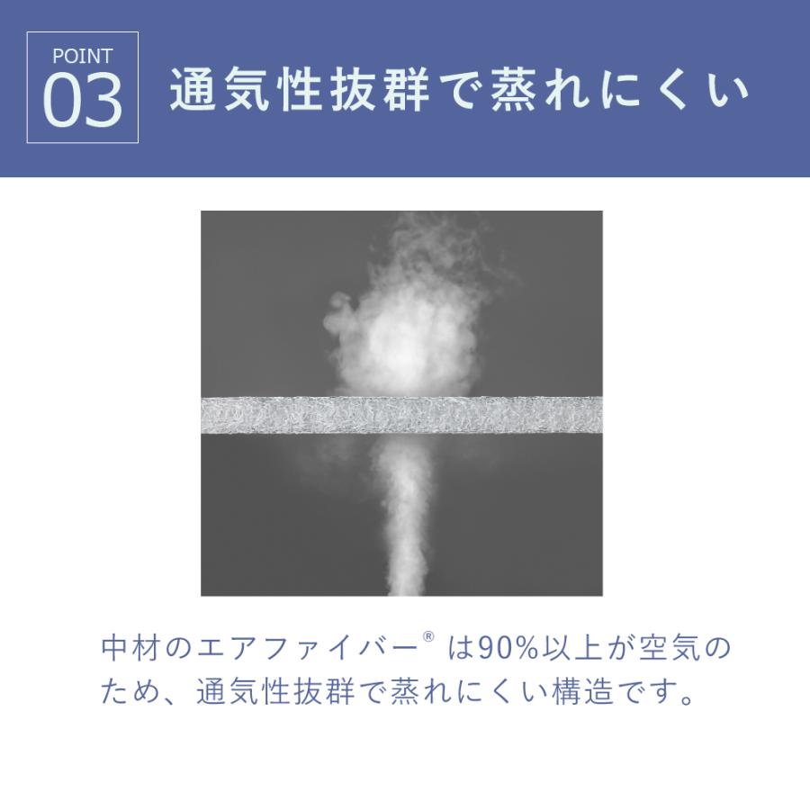 エアウィーヴ スマート 01 マットレス セミダブル 高反発 洗える