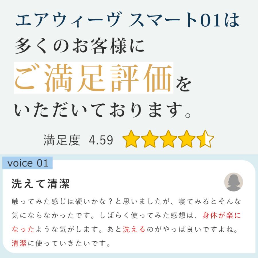 エアウィーヴ スマート 01 マットレス セミダブル 高反発 洗える エアウィーヴ スマート 01 マットレス セミダブル 高反発 洗える