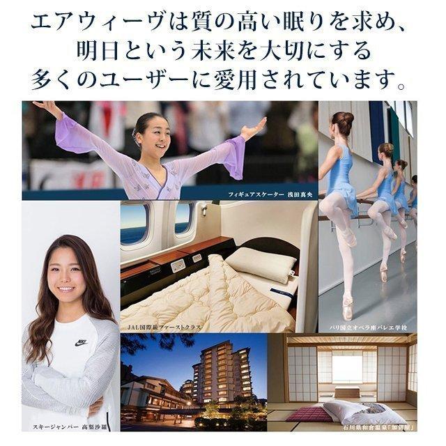 【送料込　※引取りは大幅値引】エアウィーブ02 マットレスパット クイーンサイズ エアウィーヴ 02 マットレストッパー ダブル 高反発 マットレス