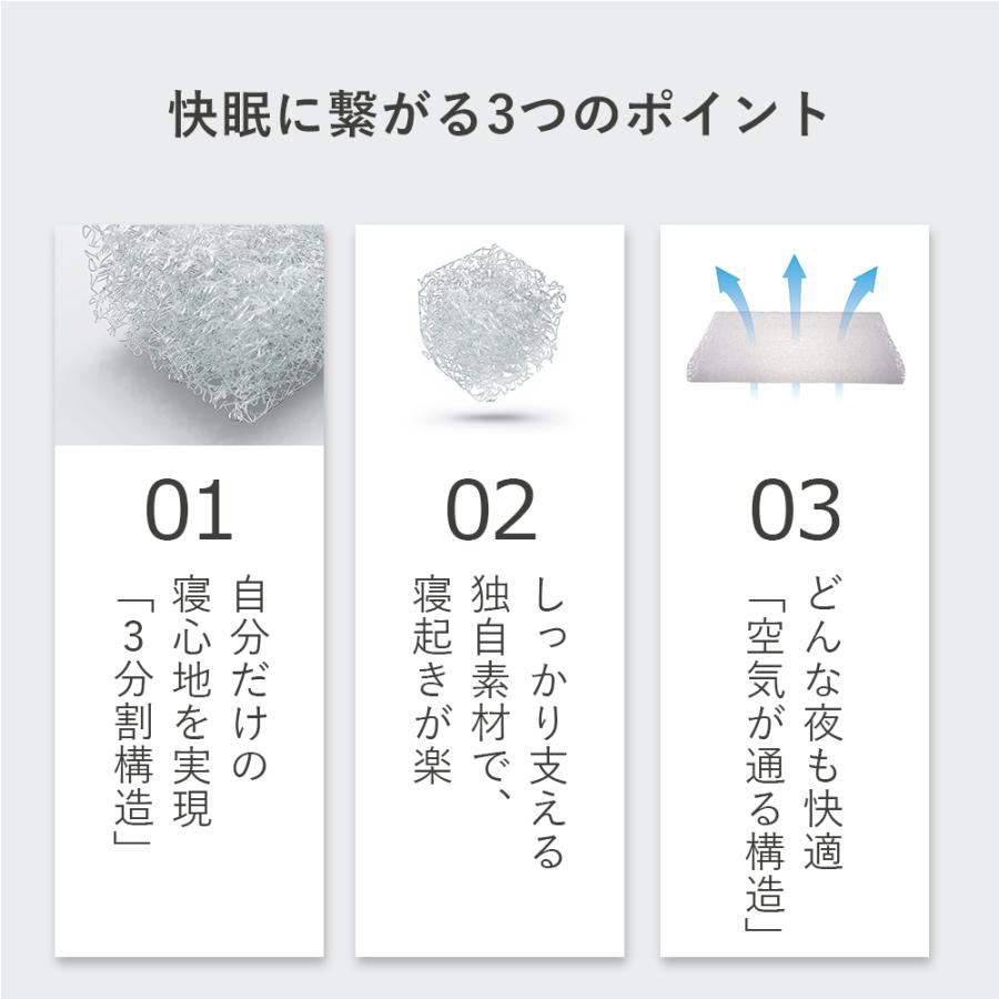 エアウィーヴ（airweave） ベッドマットレスS4.0p ダブル お客様組立