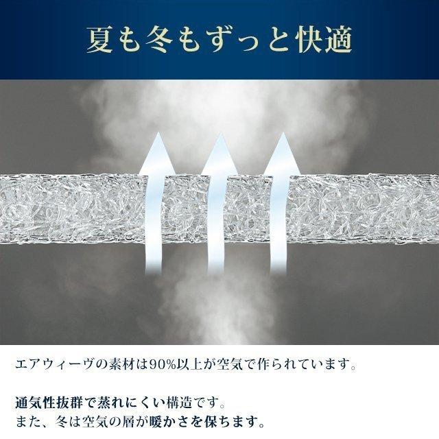 エアウィーヴ 01 マットレス シングル ノンスプリング 洗える 高反発 腰痛  厚さ6cm 1-227011-1 引っ越し｜airweave｜14