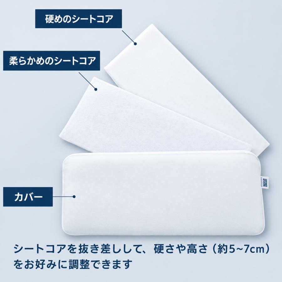 エアウィーヴ（airweave） ピロー スリム エクストラロング みなみの