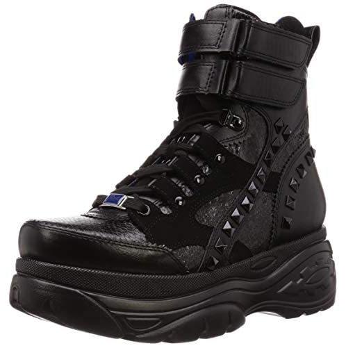 絶対一番安い ヨースケ メンズ厚底ハイカットスニーカー ブラックコンビ 26 0 Cm 超人気の Mail Alrayan University Edu Ye