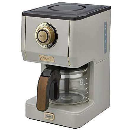 【１着でも送料無料】 (トフィー) Toffy アロマドリップコーヒーメーカー (グレージュ) K-CM5-GE コーヒーメーカー