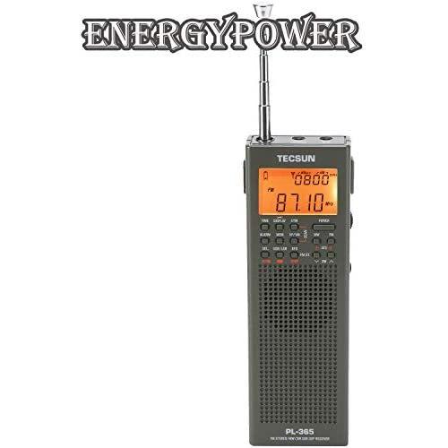 [EnergyPower] TECSUN PL-365 SSB・長波対応 デジタルDSPポケット短波ラジオ 超小型 (ブラック)｜airymotion｜02