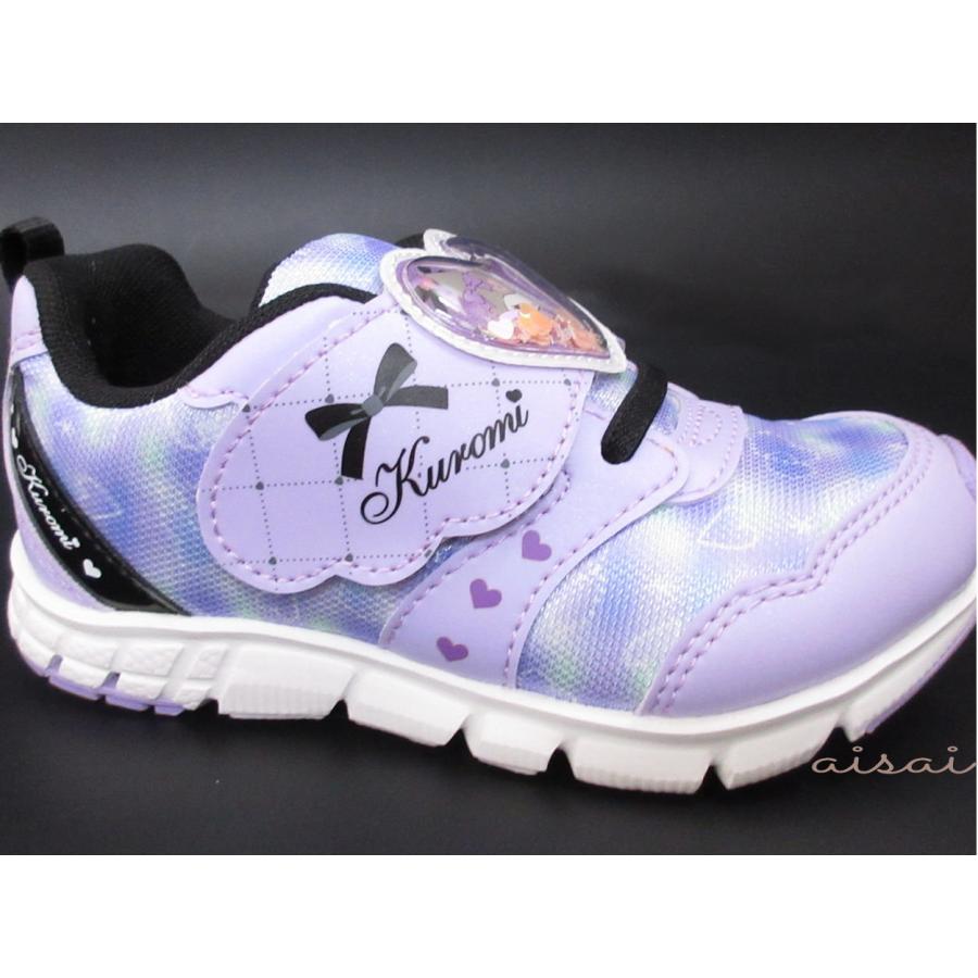 マイメロディ クロミ サンリオ キッズ スニーカー 038 パープル NRS