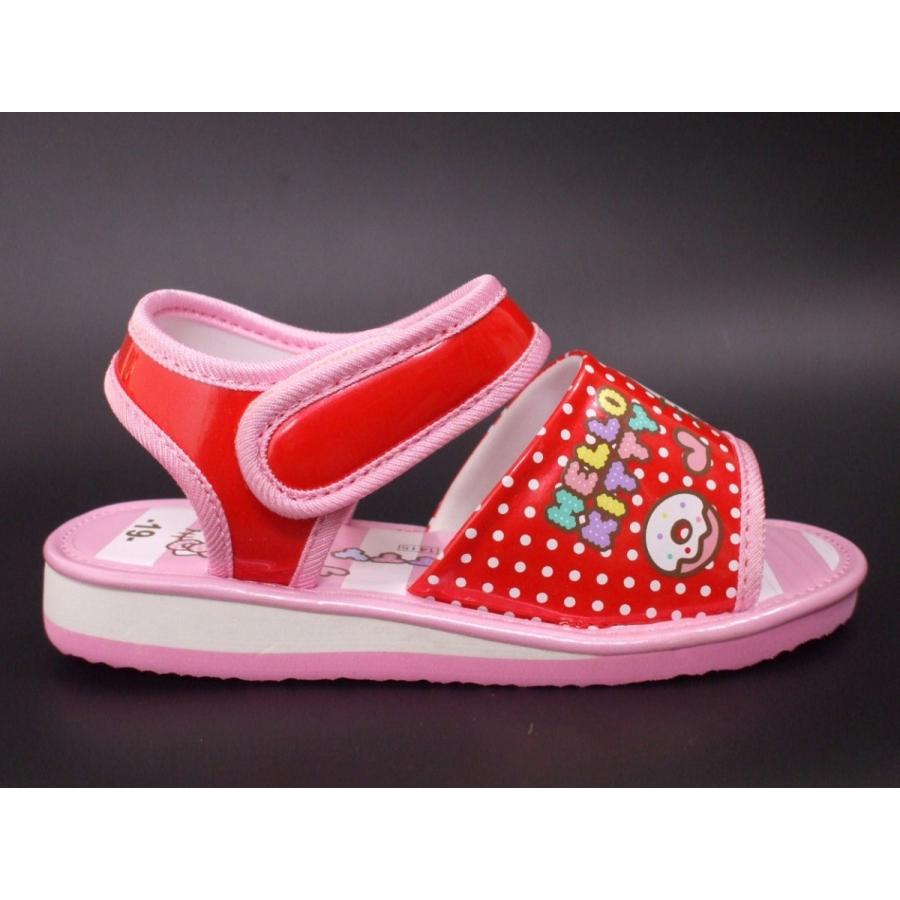 sanrio（サンリオ） キッズ サンダル ハローキティ SA-6045 レッド N