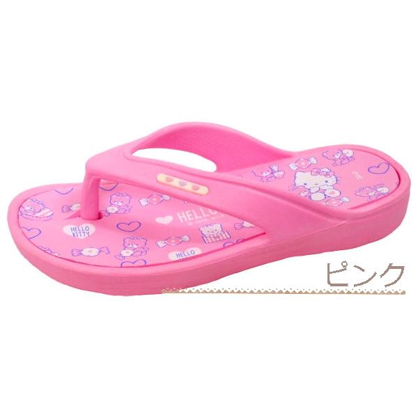 sanrio（サンリオ） キッズ サンダル ハローキティ ぼんぼんりぼん