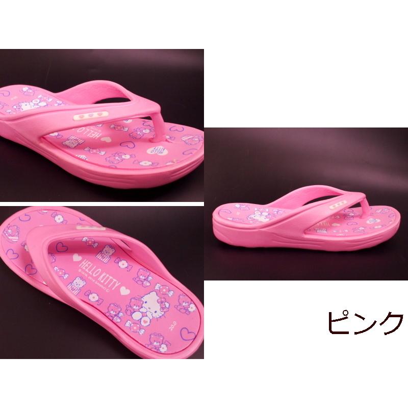 sanrio（サンリオ） キッズ サンダル ハローキティ ぼんぼんりぼん