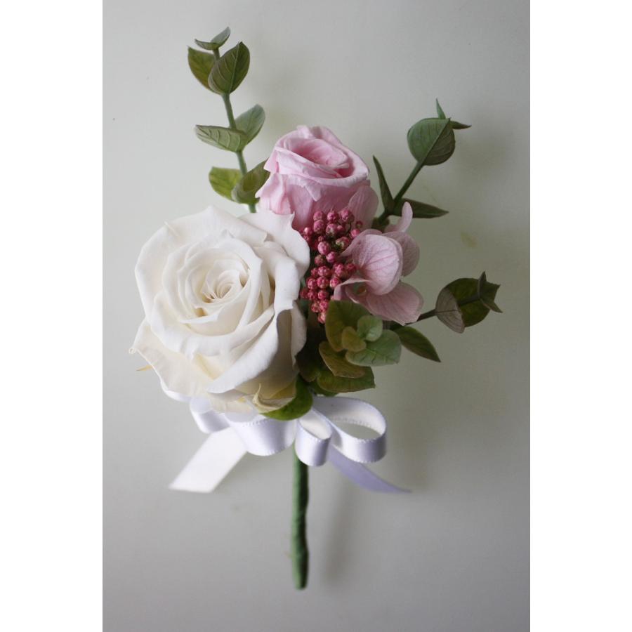 プリザーブドフラワーのウェディングブーケ ピンクのバラのラウンドブーケ ブーケ ブートニアセット ギフト プレゼント 結婚式 B2 愛彩祭 フラワーリースのお店 通販 Yahoo ショッピング