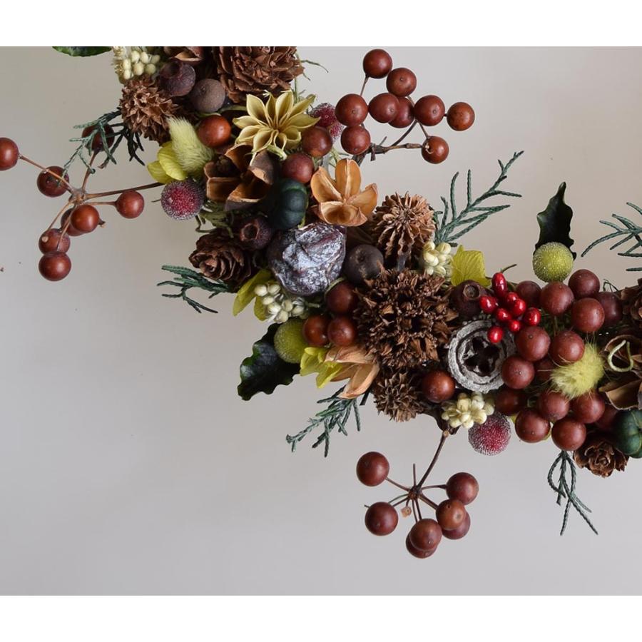 サンキライと木の実のクリスマスリース ギフト プレゼント 誕生日 開店