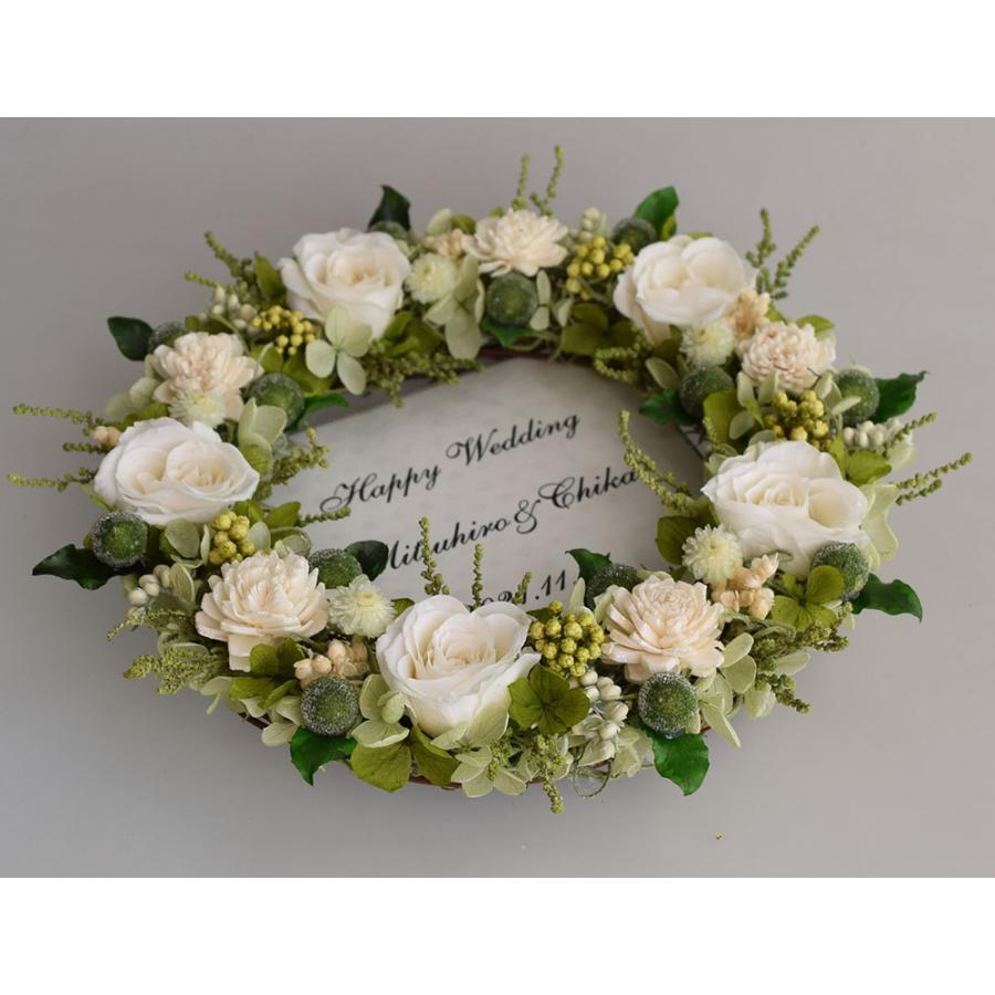 ウェルカムリース結婚式プリザーブドフラワーリース ウエディング 水色 白 淡い緑のバラ アジサイ バラいっぱい ギフト プレゼント 結婚祝い Ww15a 愛彩祭 フラワーリースのお店 通販 Yahoo ショッピング