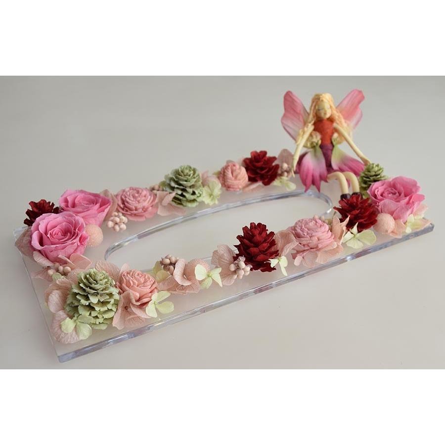 フラワーティッシュケース アクリルティッシュケース ボックス