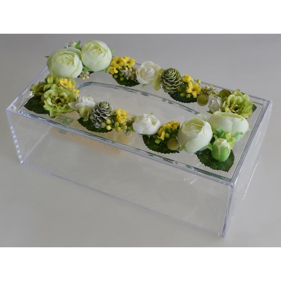 ギフト フラワーティッシュケース アクリルティッシュケース ギフト フラワーティッシュケース アクリルティッシュケース