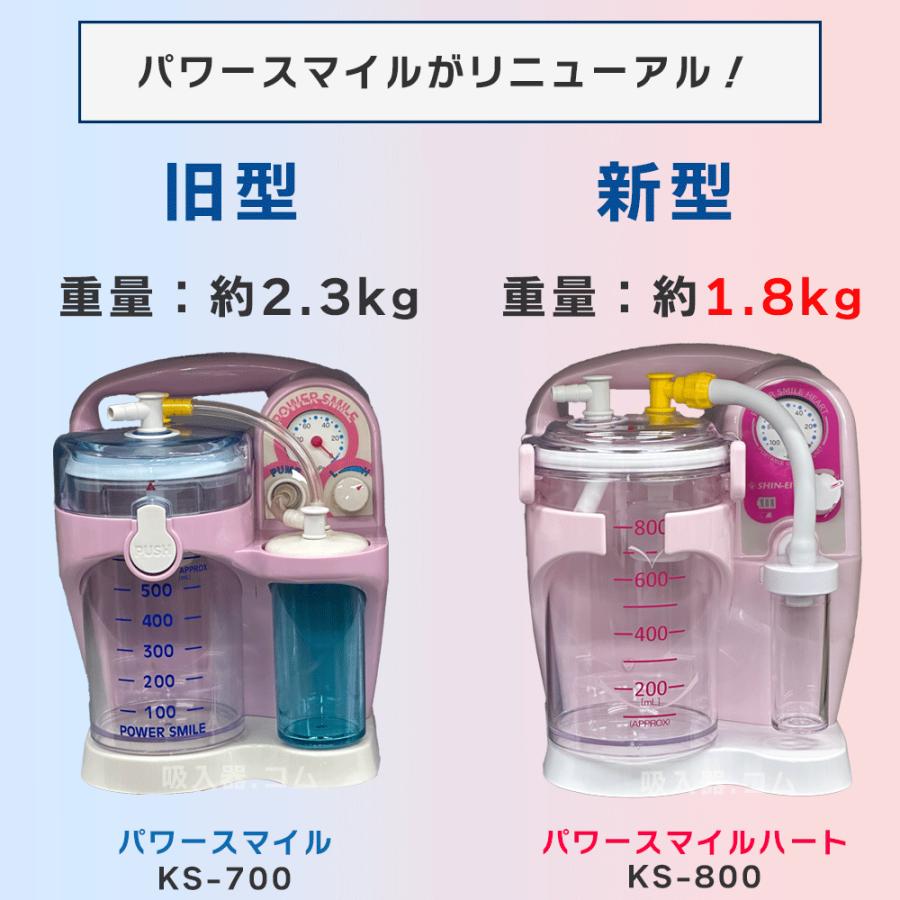 新鋭工業 特典つき 吸引ホース 1本サービス パワースマイルハート KS