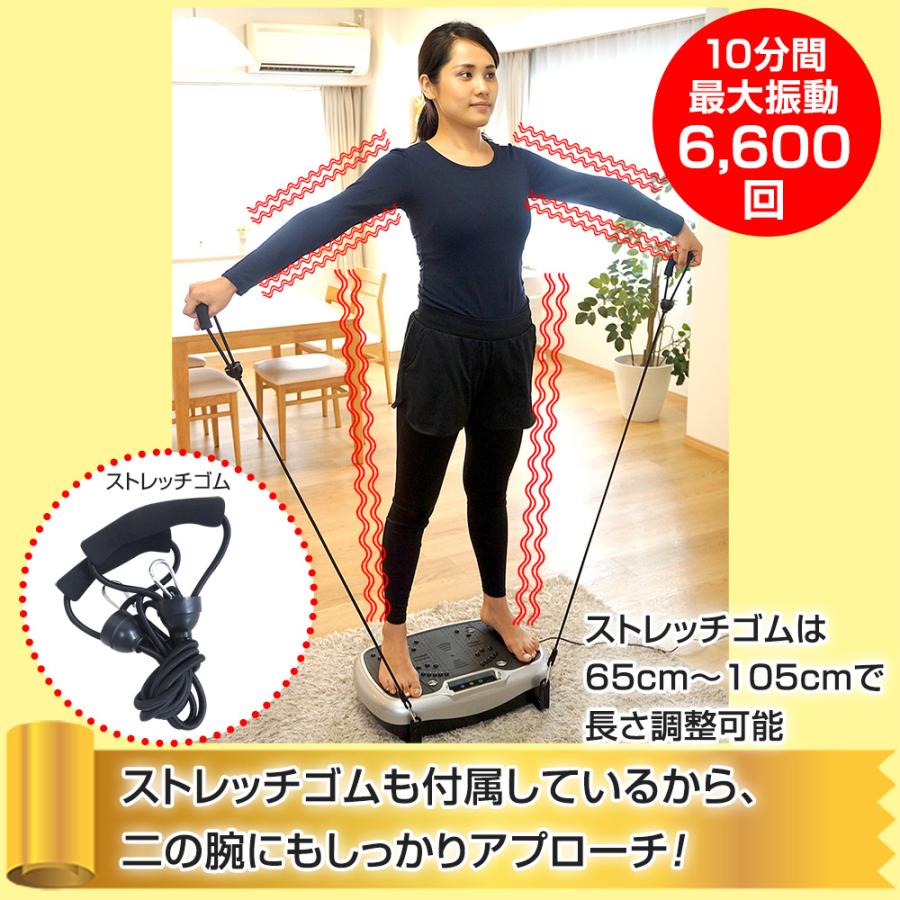 健康器具 ブルブル振動マシン ダイエット器具 ライフフィット トレーナー２Way Fit001 バランス運動 EMS インナーマッスル エクササイズ 運動不足解消 お腹 足｜aisanchi｜05