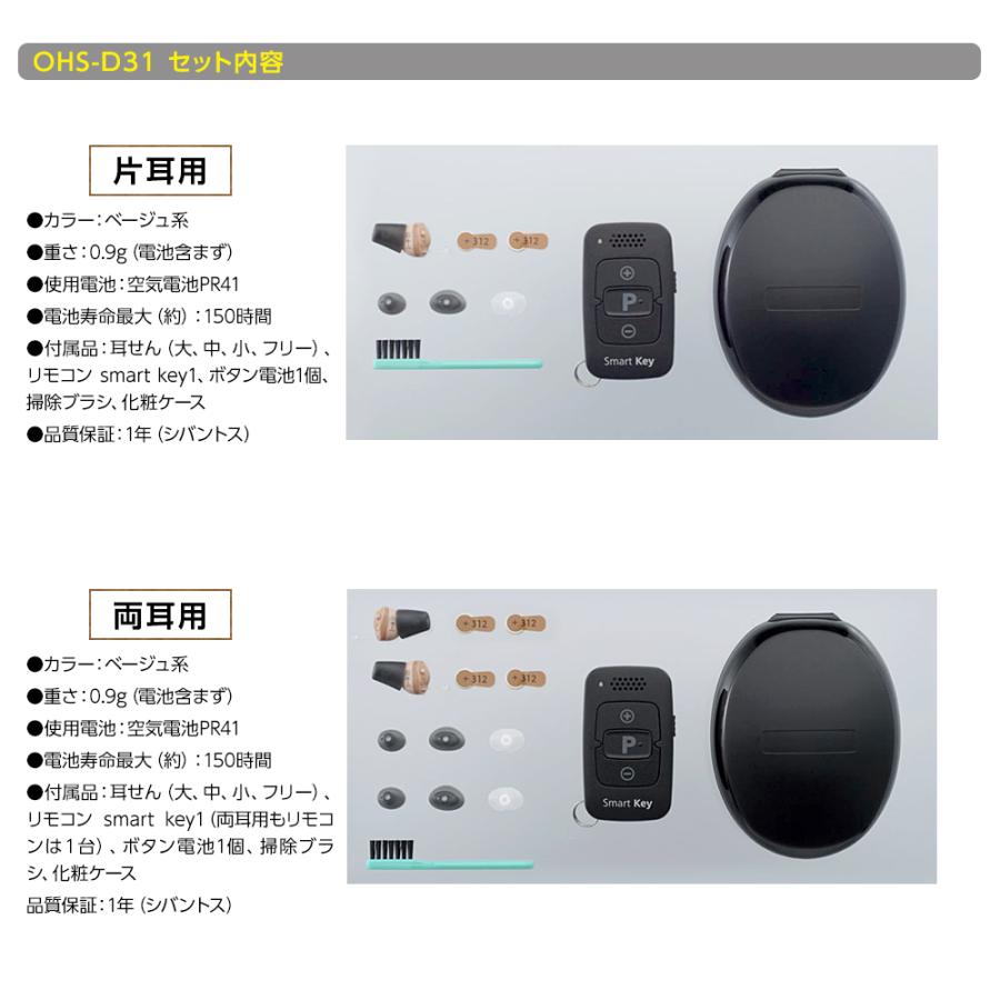 ONKYO 10日間返品OK 補聴器両耳用 デジタル耳あな型 OHS-D31 ONKYO 10日間返品OK 補聴器両耳用 デジタル耳あな型 OHS-D31