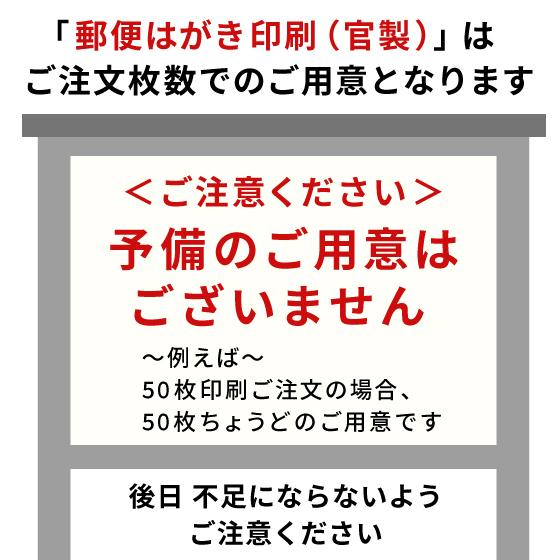 喪中はがき 寒中見舞い 印刷 150枚 官製 郵便ハガキ 用紙 年賀欠礼 名入れ 帰蝶堂｜aisatsujou｜09