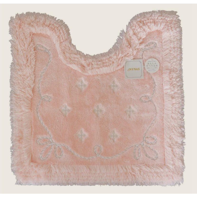 今だけ店長お任せスリッパプレゼント　トイレマット70x70cm 標準サイズ プロローグ2　高品質　日本製　高級トイレタリーコレクション　アースピンク／ホワイト／ |  | 02