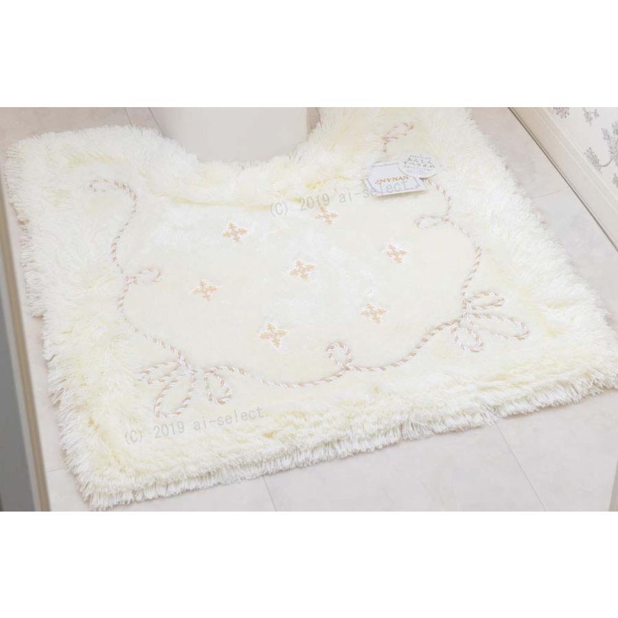 今だけ店長お任せスリッパプレゼント　トイレマット70x70cm 標準サイズ プロローグ2　高品質　日本製　高級トイレタリーコレクション　アースピンク／ホワイト／ |  | 03