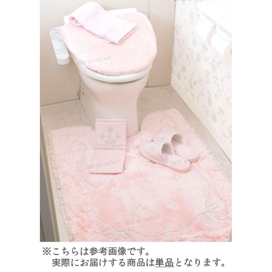 ロングトイレマット あすつく トイレマット ロング プロローグ ふわふわ スワロフスキー社製ラインストーンでキラキラ ピンク ホワイト ブルー 日本製 カフェカーテン トイレマットai 通販 Yahoo ショッピング