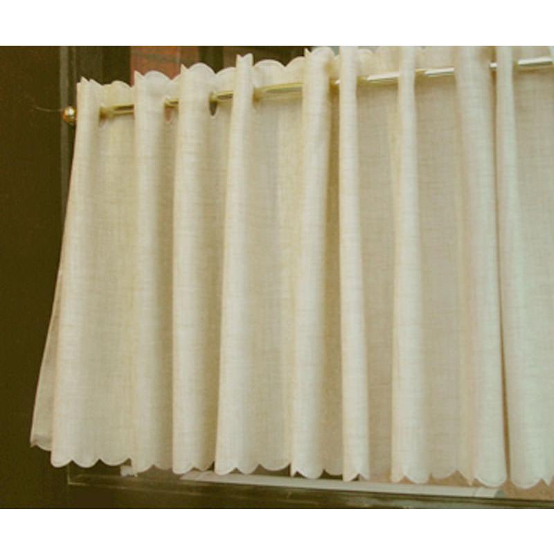 ai　カフェカーテン　ポスト投函で送料無料意外に無いです。無地な　幅約１５０ｘ縦４５ｃｍ　アジアン 　しなやか素材と微妙な色合いに拘りました aiオリジナル |  | 02