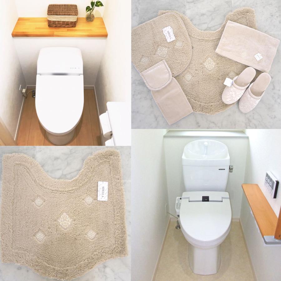 トイレマット　トイレマット 　レッド　　ベルベティ 高級トイレタリー　 カバー 高級品 ビジュ　 ゴージャス 風水 おしゃれ｜aiselect｜08