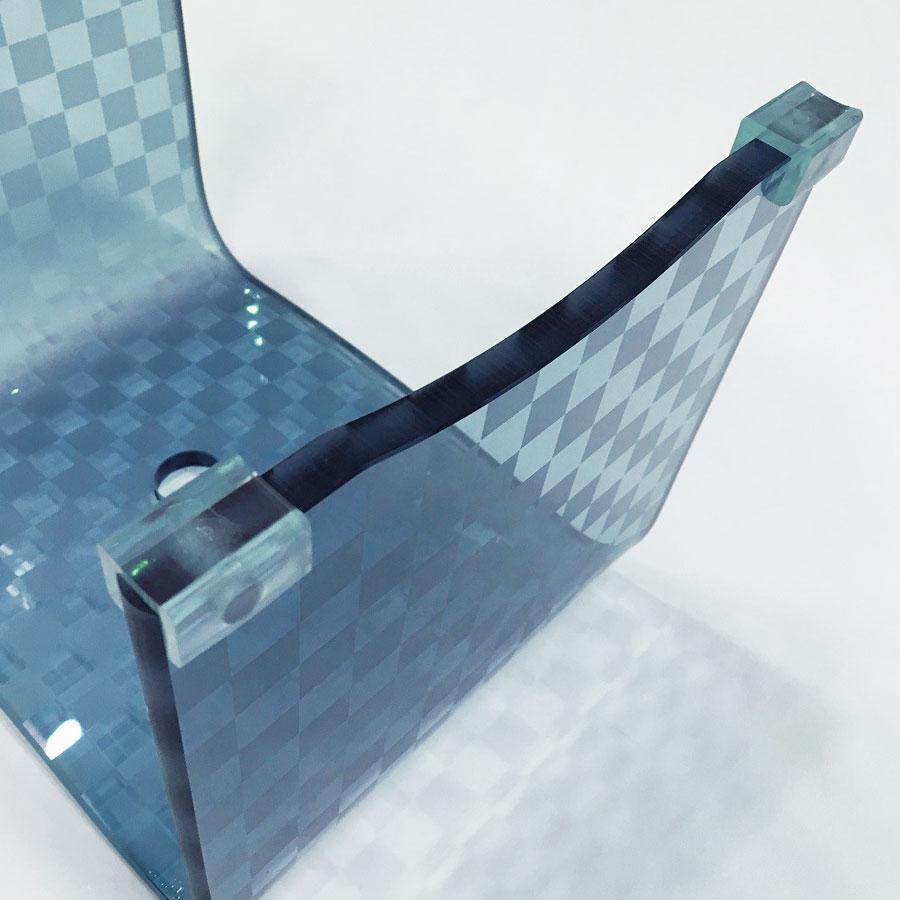 バスチェア Mサイズ チェッカー モダンスタイリッシュ 選べる2色 アイボリー ブルーグレー 風呂椅子 風呂イス 高級感があるので贈り物にもお勧め 送料無料 |  | 05