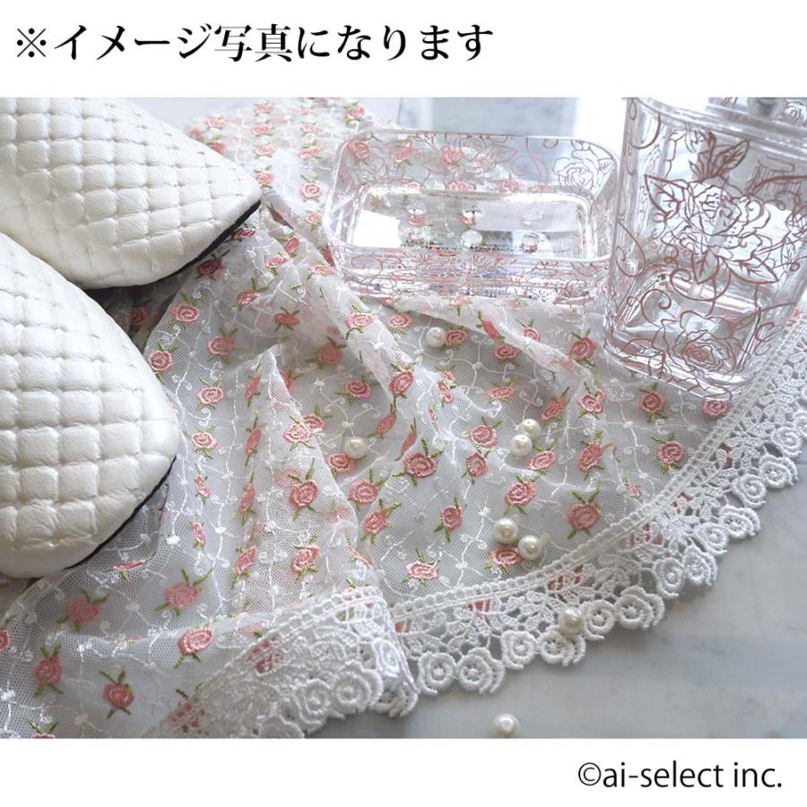 ai クリアローズムースボトル 泡用 ハンドソープ 泡で出るタイプ用 ボトルが可愛いと手洗いが楽しく　バラ柄 エレガント ホワイト ライトブルー ピンク ミント |  | 06