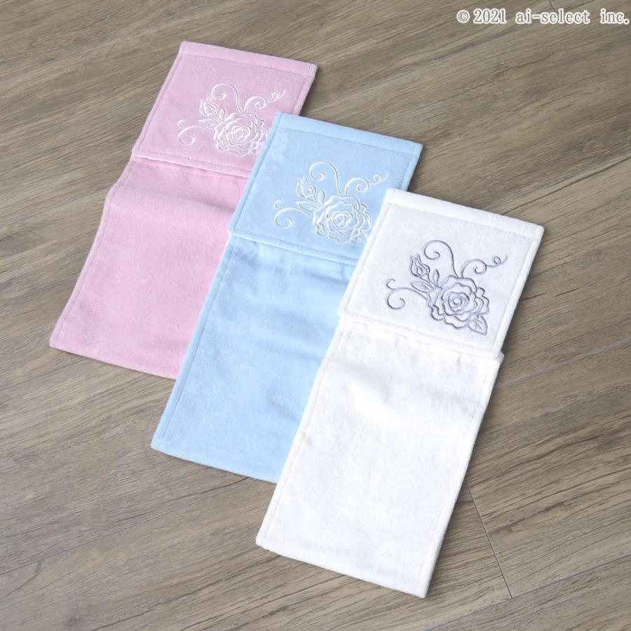 ペーパーホルダーカバー 　薔薇　クリアローズ　ホワイト ライトピンク ライトブルー バラ　おしゃれ　可愛い　綺麗　ばら |  | 01