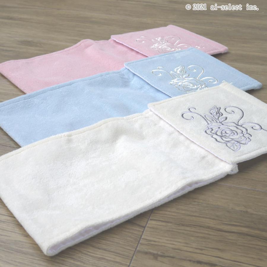 ペーパーホルダーカバー 　薔薇　クリアローズ　ホワイト ライトピンク ライトブルー バラ　おしゃれ　可愛い　綺麗　ばら |  | 02