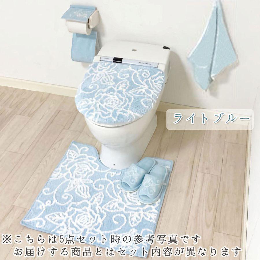 ペーパーホルダーカバー 　薔薇　クリアローズ　ホワイト ライトピンク ライトブルー バラ　おしゃれ　可愛い　綺麗　ばら |  | 09