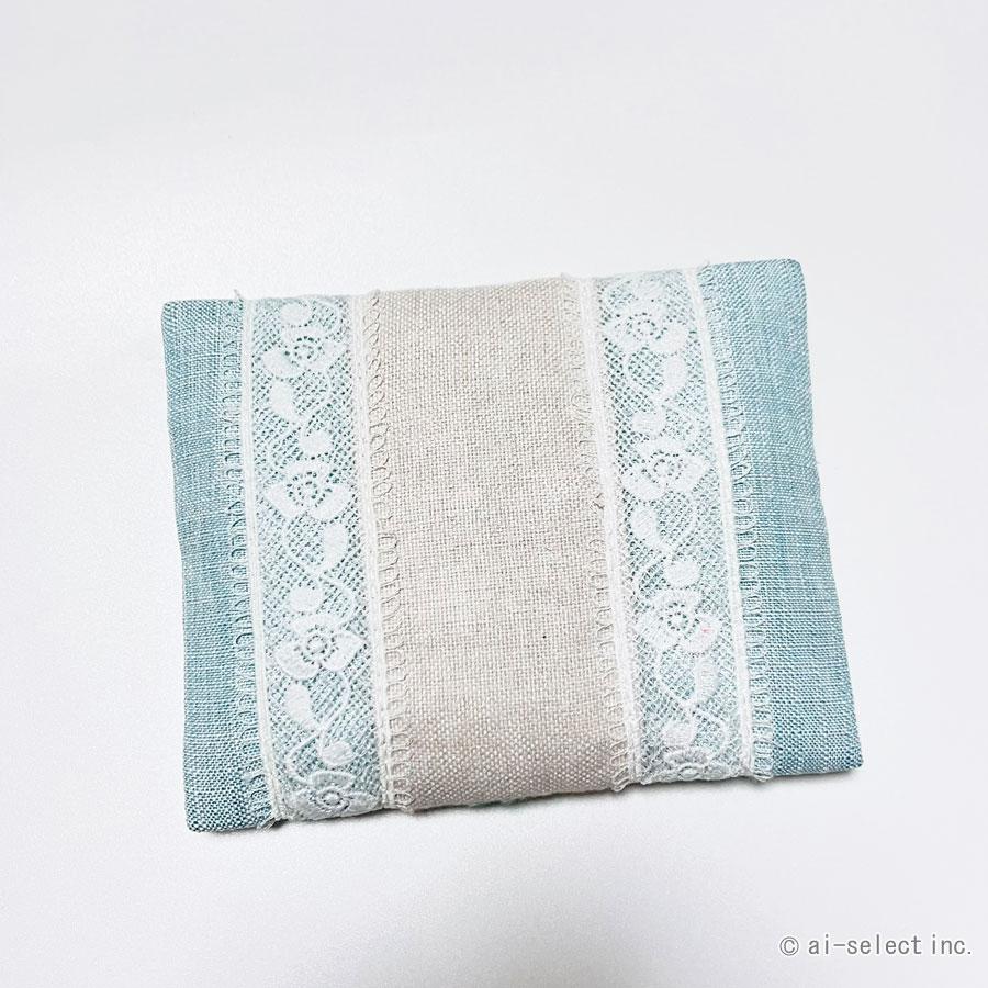ポケットティッシュケース ティッシュケース 花柄 刺繍 レース フローラル ブルー 水色 おしゃれ 大人可愛い エレガント 上品 レディース 女性 洗える 夏 涼しげ |  | 03