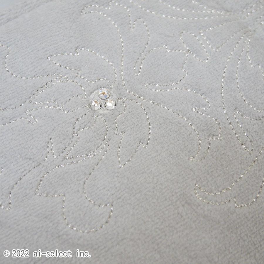 送料無料　SALE ペーパーホルダーカバー グラン 高級感 上品 アラベスク模様 グレージュ or アイボリー おしゃれ　綺麗　スワロ　ビジュ　エレガント　　高級品 |  | 02