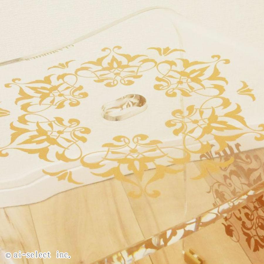 ai バスチェア ゴールド 送料無料 ［季］ 風呂イス バスチェアー ハイタイプ バスチェア グラマラス 座面が高くて座り易い ゴージャス 豪華 おしゃれ　アーチタ |  | 02