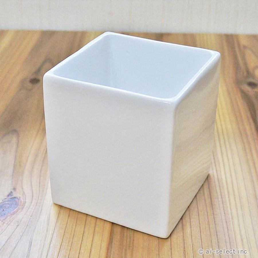 ホルダー　歯ブラシスタンド  シンプル ホワイト 自然な白 陶器だから物を立てて入れても安定 おしゃれ 北欧 眼鏡入れ サニタリー pap cw |  | 01