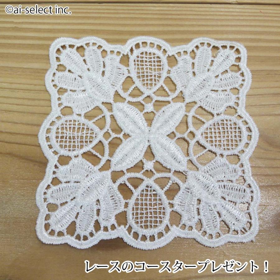 SALEミモザ テーブルセンター 37×47cm コースタープレゼント 撥水加工 花瓶敷 サイドボード テーブルセンター おしゃれ レース 雑貨 長方形 sn |  | 06